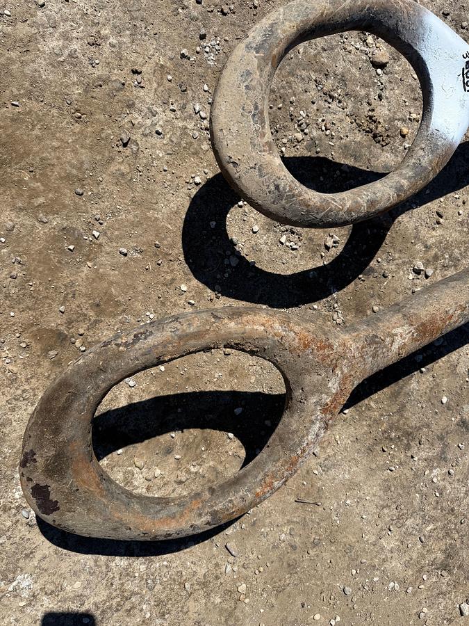 Used (2) 1-7/8” X 120” ELEVATOR LINKS
