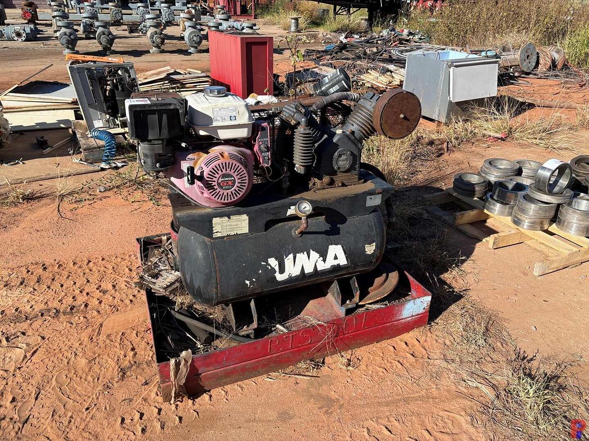 Used PUMA AIR COMPRESSOR MTD ON 4’ X 3.5’ SKID