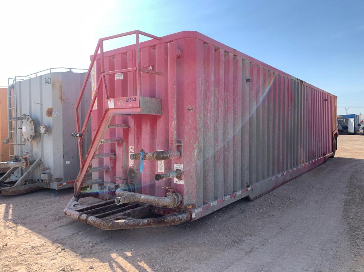 Used 46’L x 8’W x 10’ T 612bbl Rolling Frac Tank