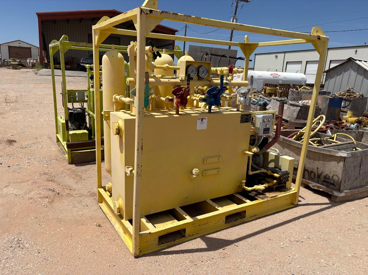 Used Meyer 4-station closing unit