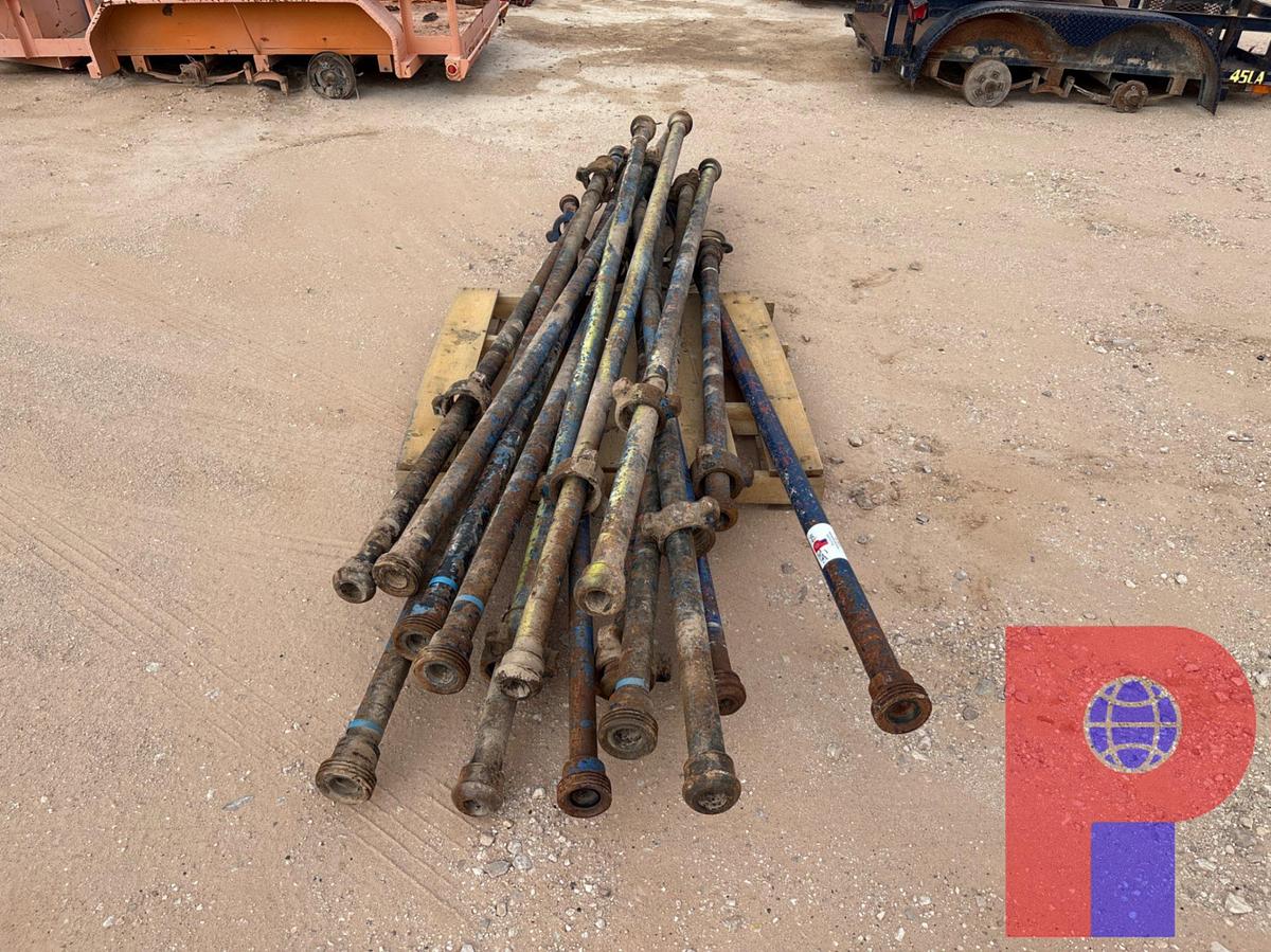 Used (14) 2” X 10’ 1502 FLOW IRON JOINTS