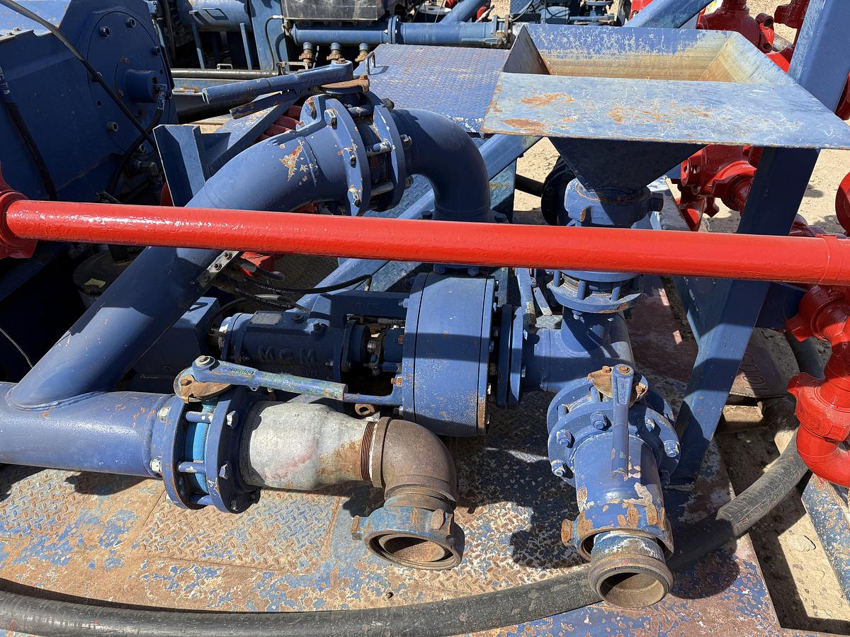 Used 2018 KERR T60 10K WP TRIPLEX WELL SERVICE PUMP P/B CATERPILLAR C18 630-HP, SKIDDED