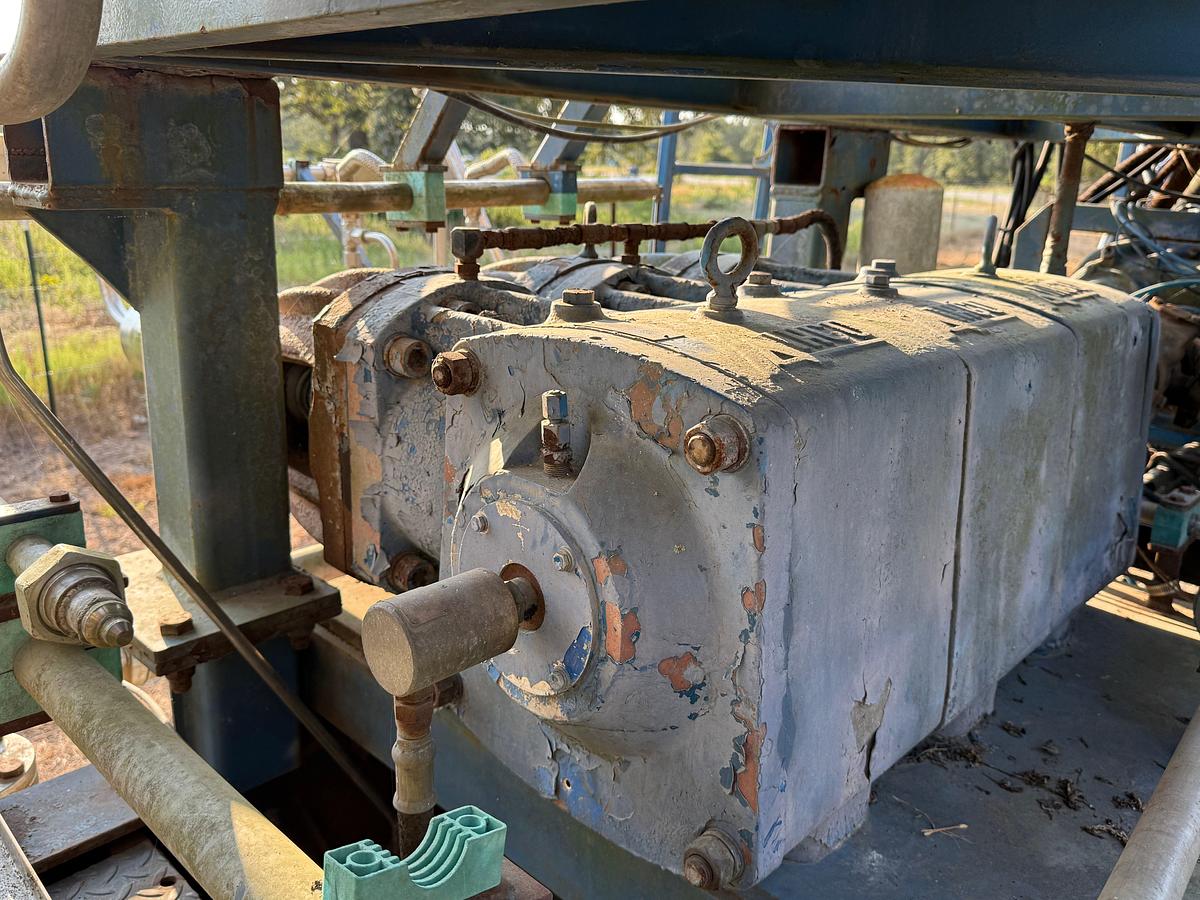Used 2003 TES T/A DIESEL FIRED NITROGEN PUMP TRAILER