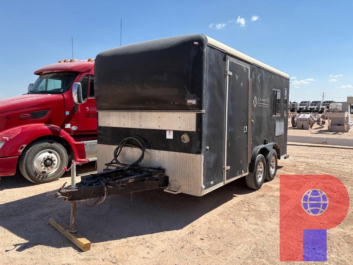 Used 2012 WELLS CARGO  16’ X 8’ T/A BUMPER PULL MOBILE WORKSTATION