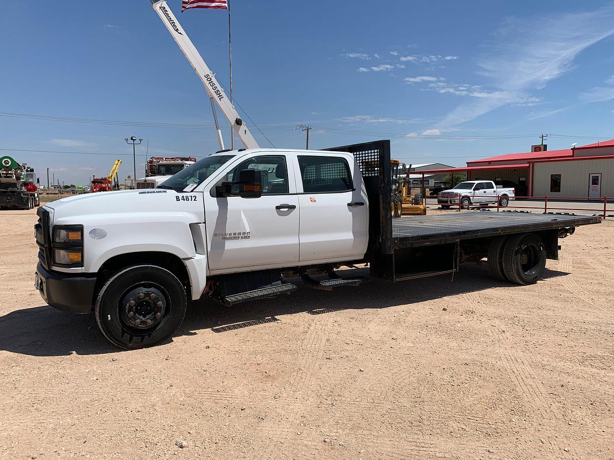 Used 2022 CHEVROLET SILVERADO 6500HD Flatbed Pickup
