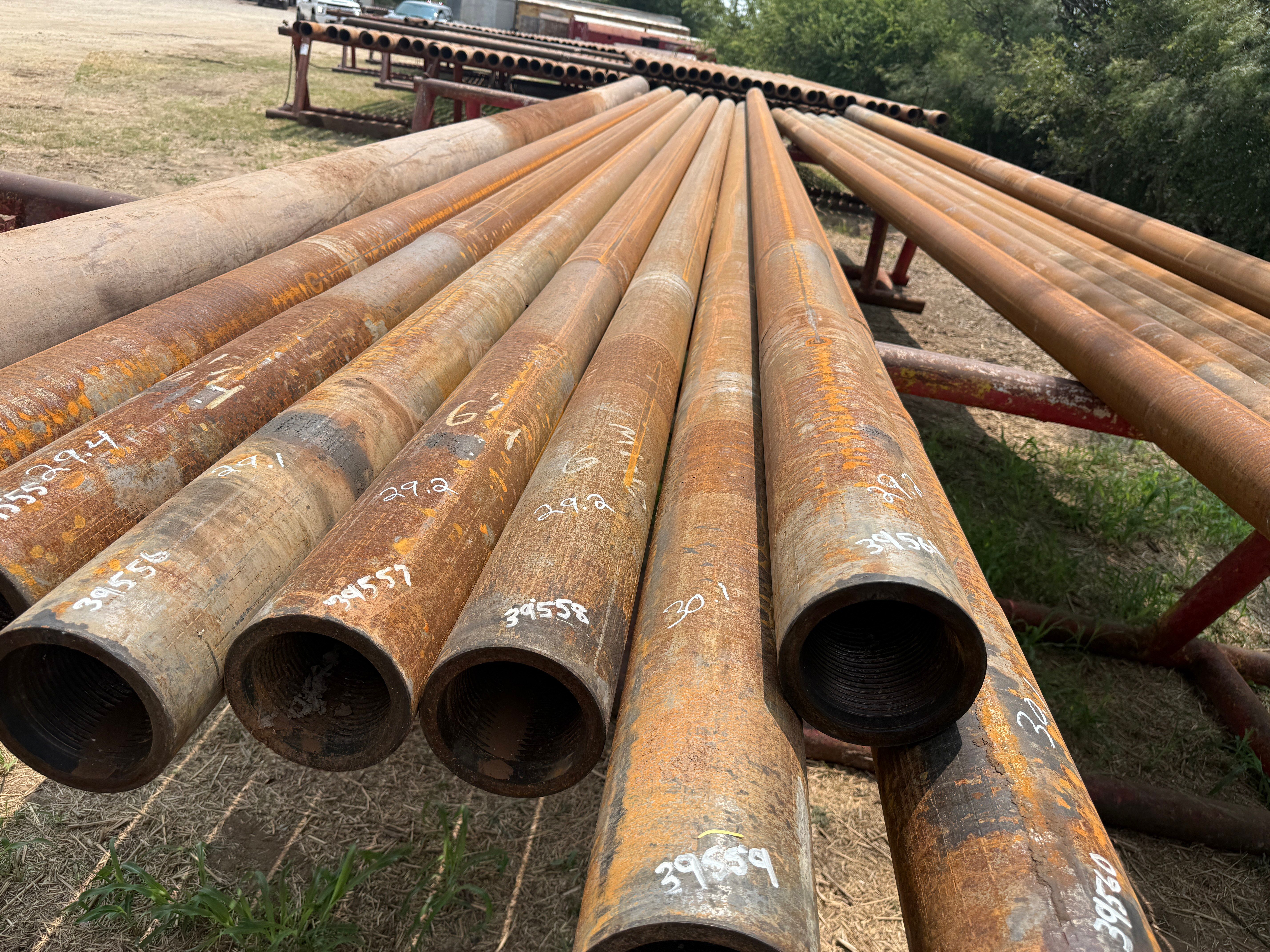 Used 6-3/16”OD x 2-1/4”ID x 29.2’L 4-1/2” REG SLICK DRILL COLLAR