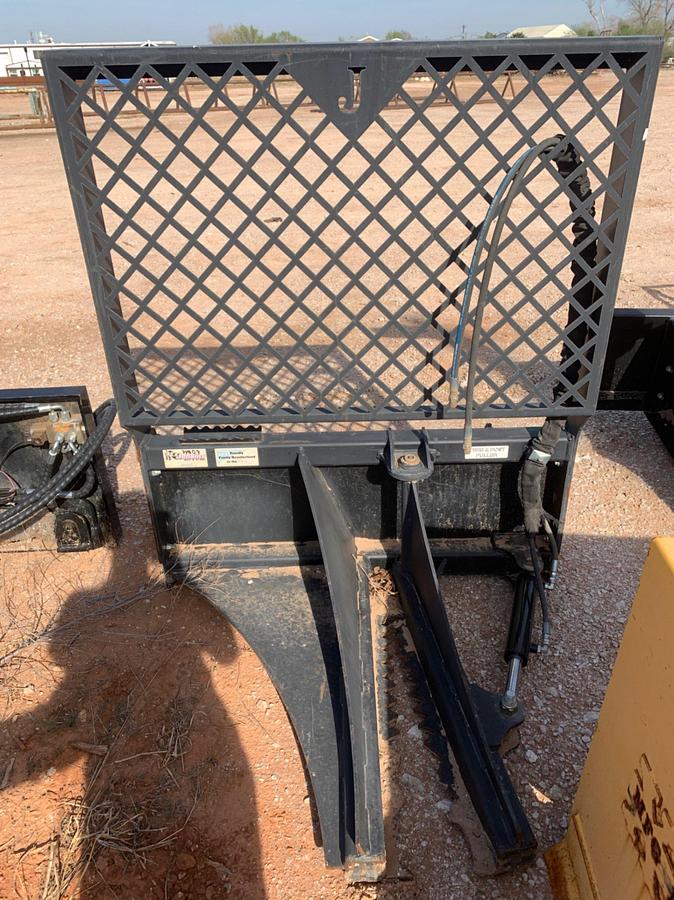 Used Jenkins Hydraulic Skid Steer Tree & Post Puller
