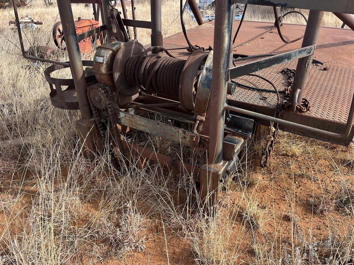 Used 12’ Roustabout truck bed w/ winch