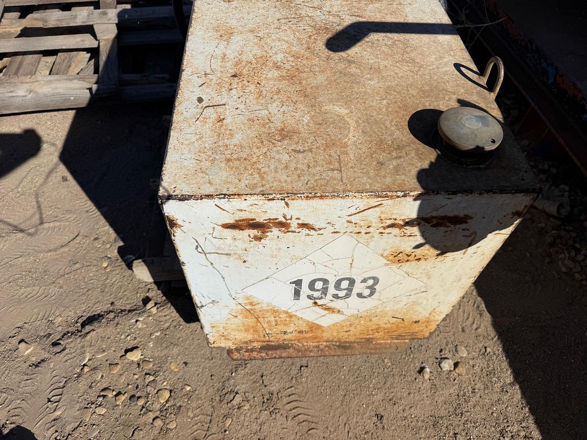 Used 45” X 23” x 24” STEEL FUEL TANK W/ Fill-RITE PUMP