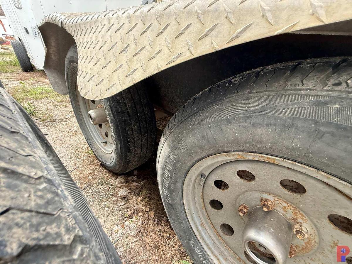 Used 2015 FOREST RIVER 12’ T/A BUMPER PULL CREW / DOGHOUSE TRAILER