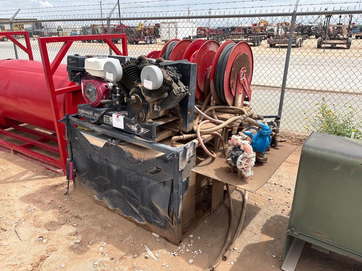 Used 6’ x 4’ pneumatic lube skid