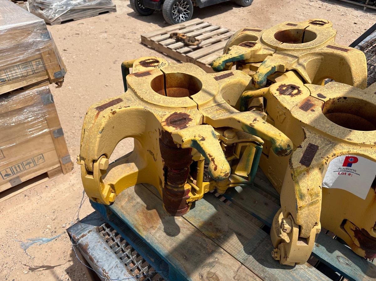 Used Keystone 3-1/2 - 5-1/2 250 ton DP elevator