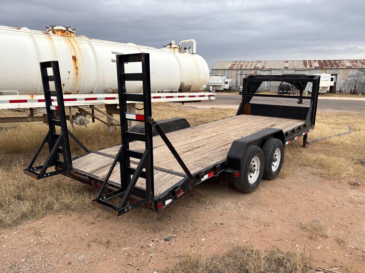 Used 2014 PJ TRAILERS 20’ X 7’ T/A GOOSENECK TRAILER