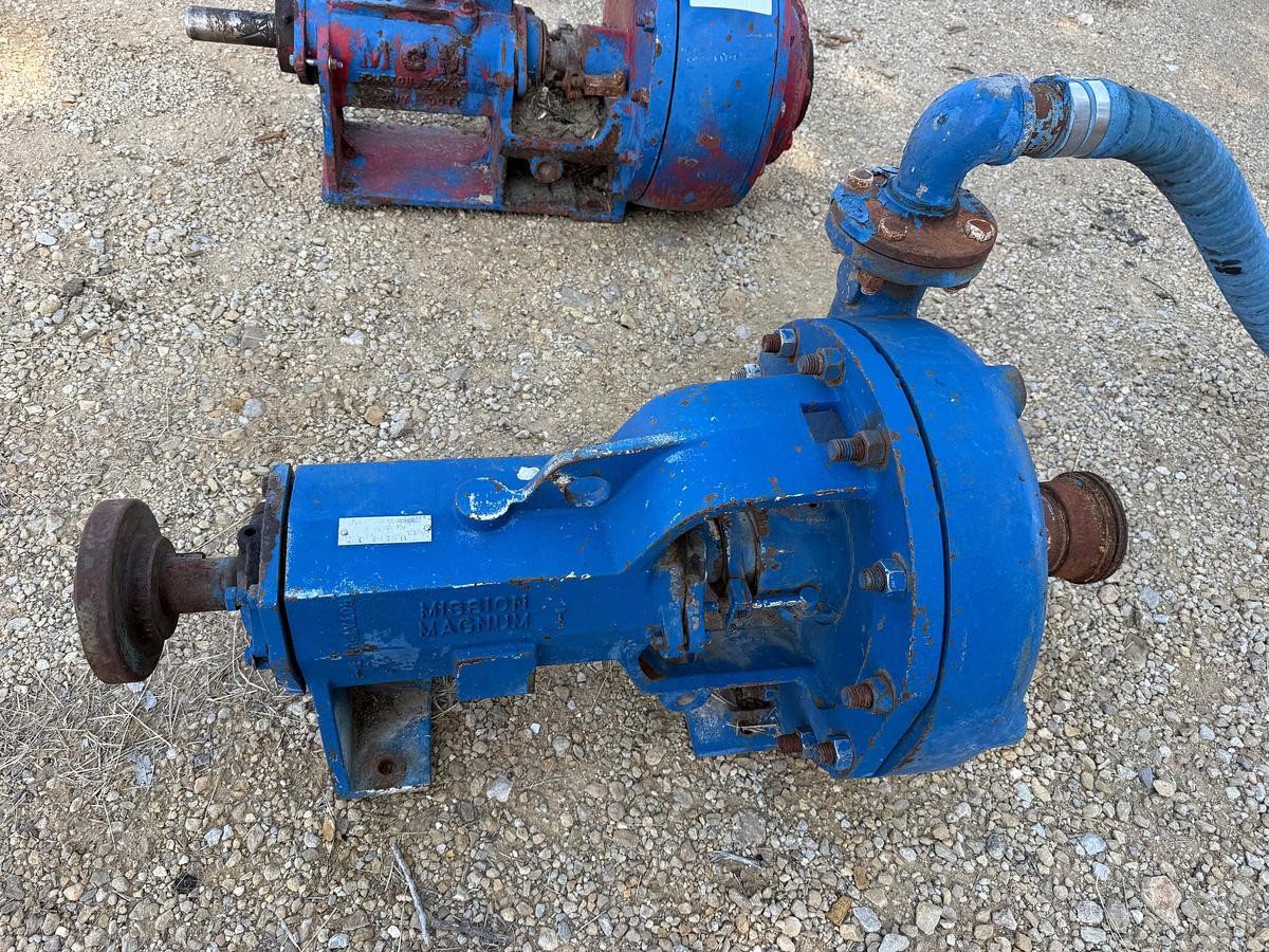Used (4) ASSORTED MISSION CENTRIFUGAL PUMPS