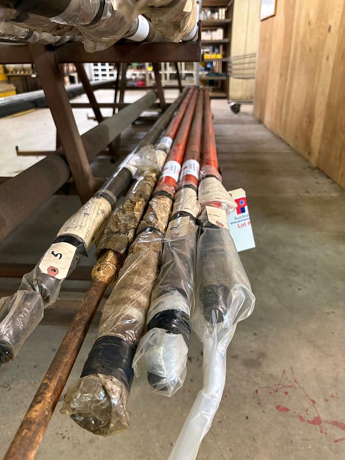 Used 2” x 1-1/2” x 10’ 25WD flexrite ring, CS parts rod