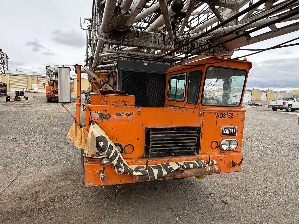 Used 1980 FRANKS MOBILRIG 300 1287/160 DTD-HT 96’-215K 4-AXLE WELL SERVICE WORKOVER RIG