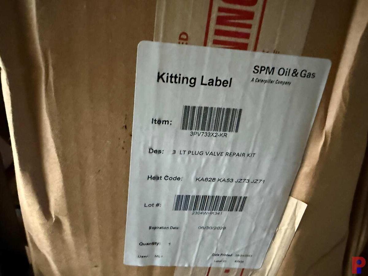 Used C2ROW5- (7) HAMMER WING NUTS, (2) BOXES RETAINER RINGS, (4) 3” KEMPER SWIVEL KITS, (18) 1”LT PL VLV REPAIR KIT, SEE DETAILS