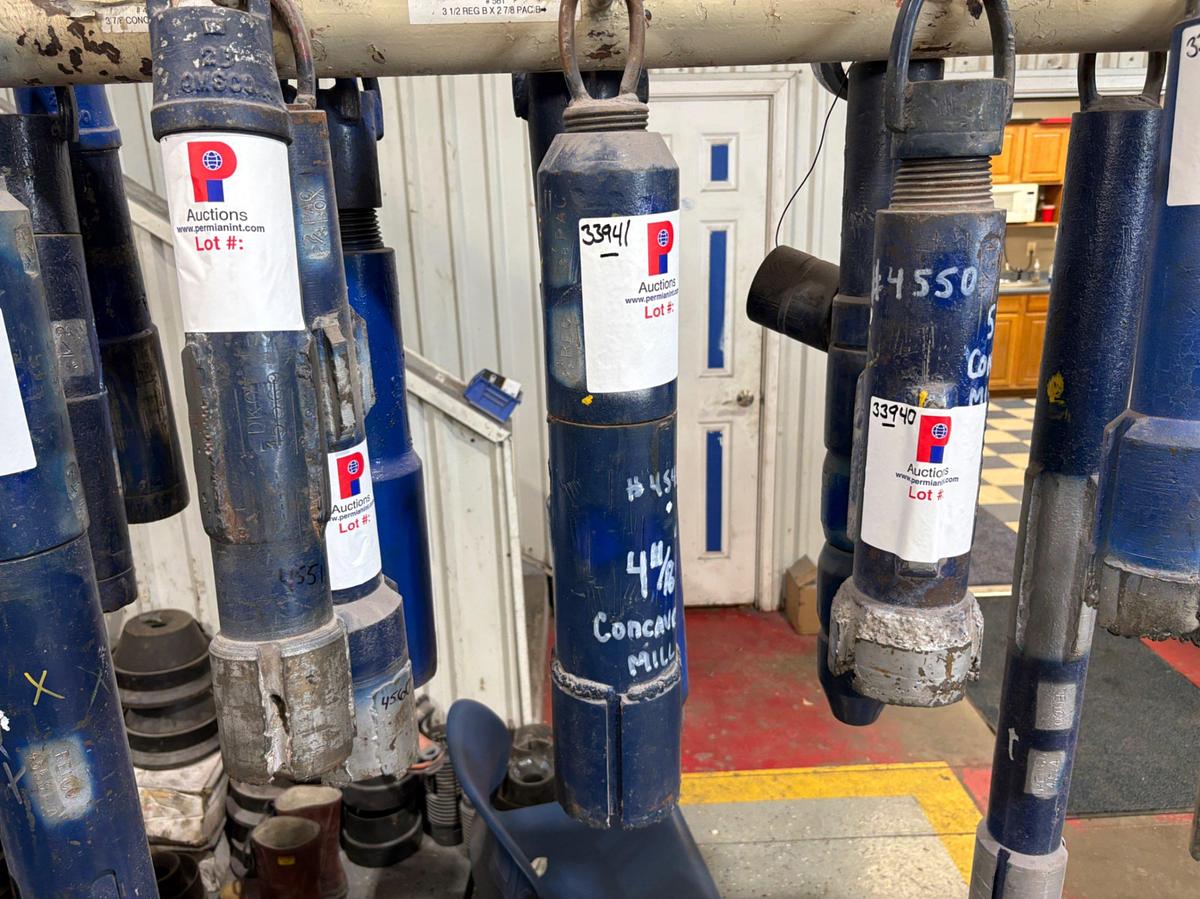 Used 4-11/16”od concave mill