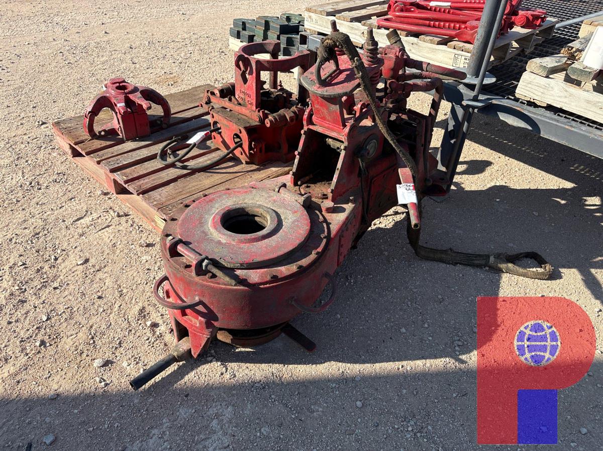 Used 58-93R HYDRAULIC TUBING TONG W/ AIR BACKUP