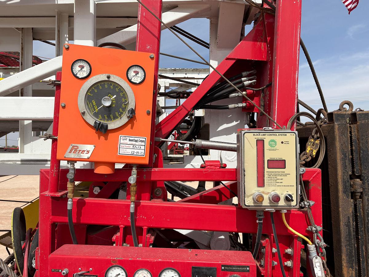 Used 2023 WATSON HOPPER GXHTA 550 SERIES 5-AXLE WELL SERVICE RIG (106'x300k MAST, FULLY TOOLED & CERTIFIED, FIELD READY)