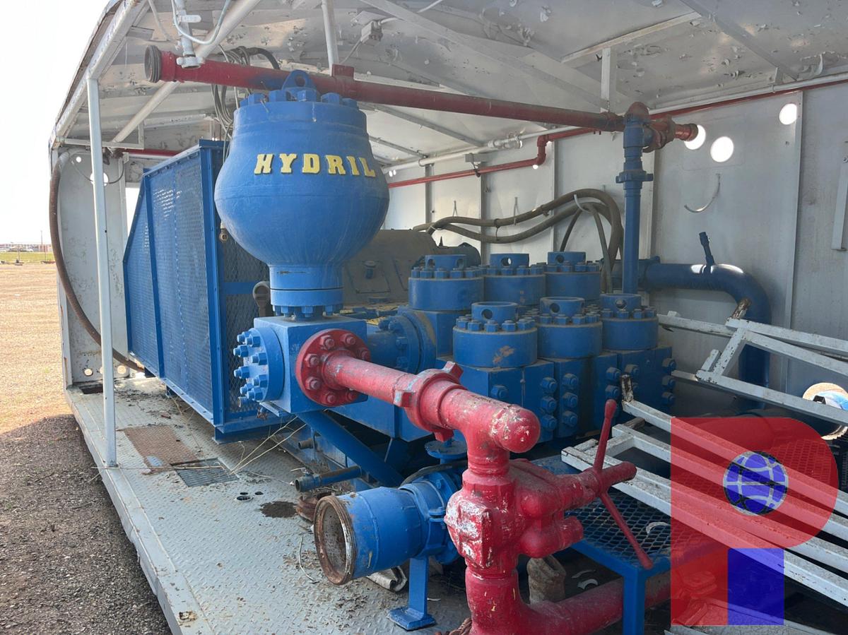 Used NATIONAL 8-P-80 TRIPLEX MUD PUMP P/B 750HP TRACTION MOTOR