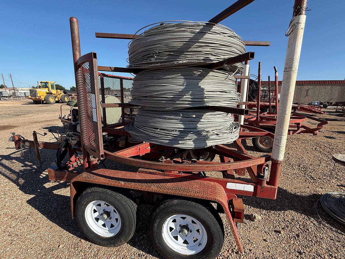 Used B.A.T. CUSTOMER TRAILERS 10’ T/A BP REEL TRAILER