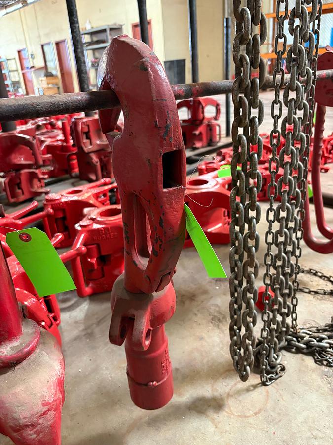 Used Ratigan 20 ton rod hook