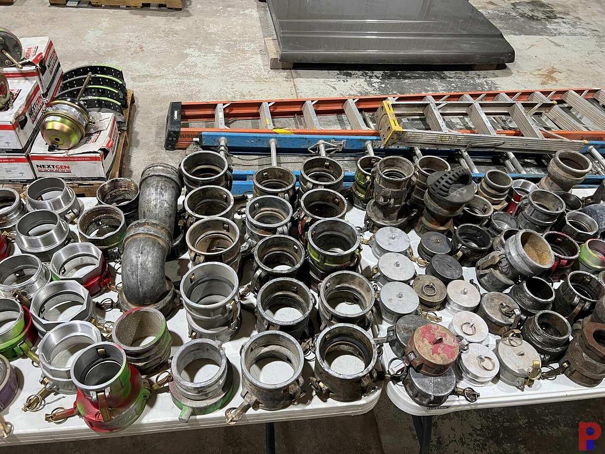 Used QUANTITY OF 2" TO 4" REDUCERS, CAPS, DOUBLE END COUPLINGS, & NIPPLES