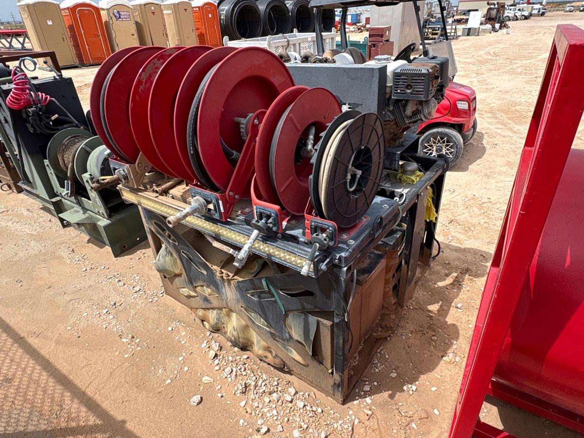 Used 6’ x 4’ pneumatic lube skid