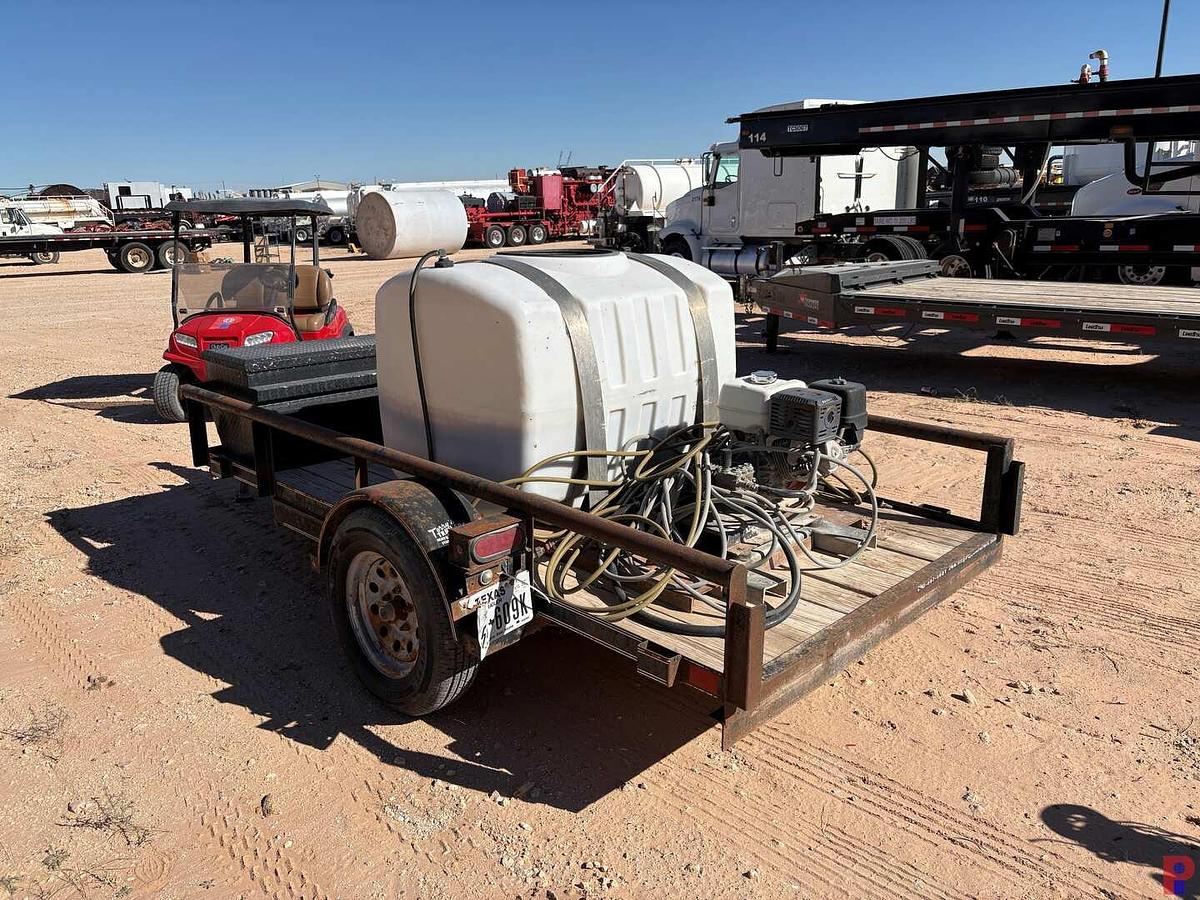 Used 2019 STAGECOACH TRAILERS 10’ X 5’ S/A BUMPER PULL PRESSURE WASHER TRAILER