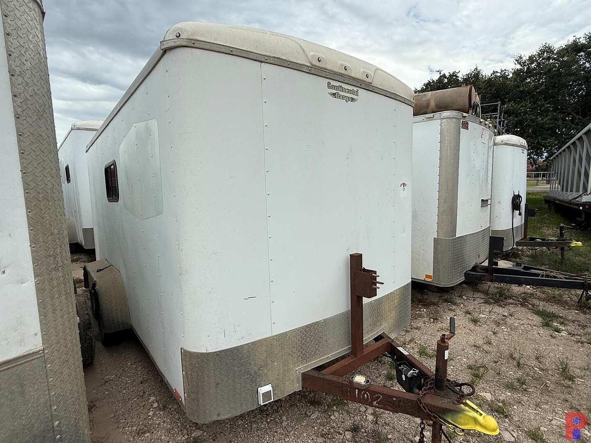 Used 2015 FOREST RIVER 14’ T/A BUMPER PULL CREW / DOGHOUSE TRAILER