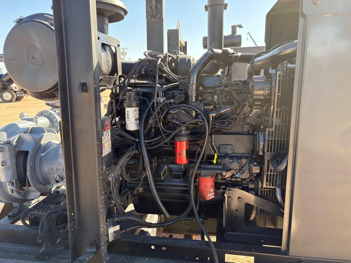 Used Pioneer prime series 6X4X17 cent pump mtd on t/a bumper pull trailer