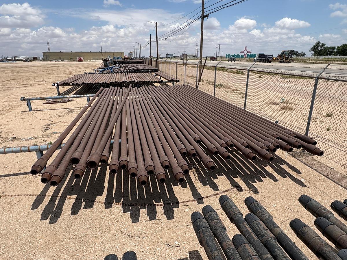 Used (37 JTS) of 4-1/2”od structural drill pipe
