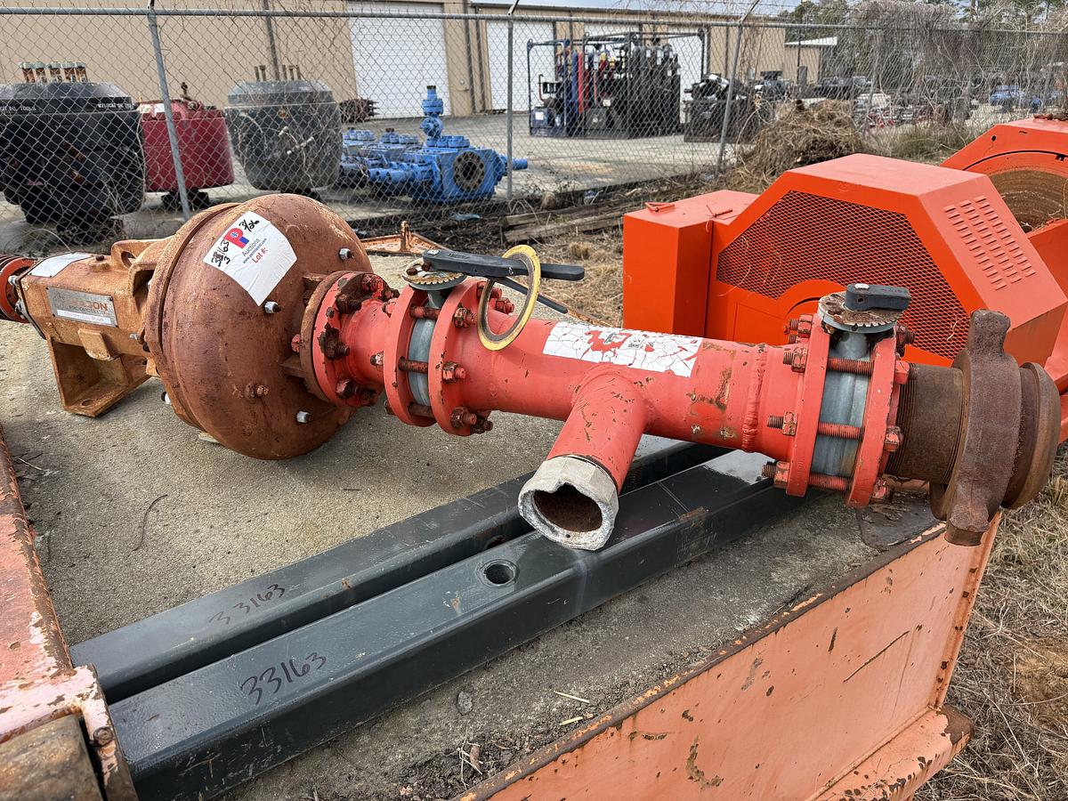 Used 2015 DRAGON 5X4X14 CENTRIFUGAL PUMP & (2) 72” SQUARE TUBING TURNBUCKLES