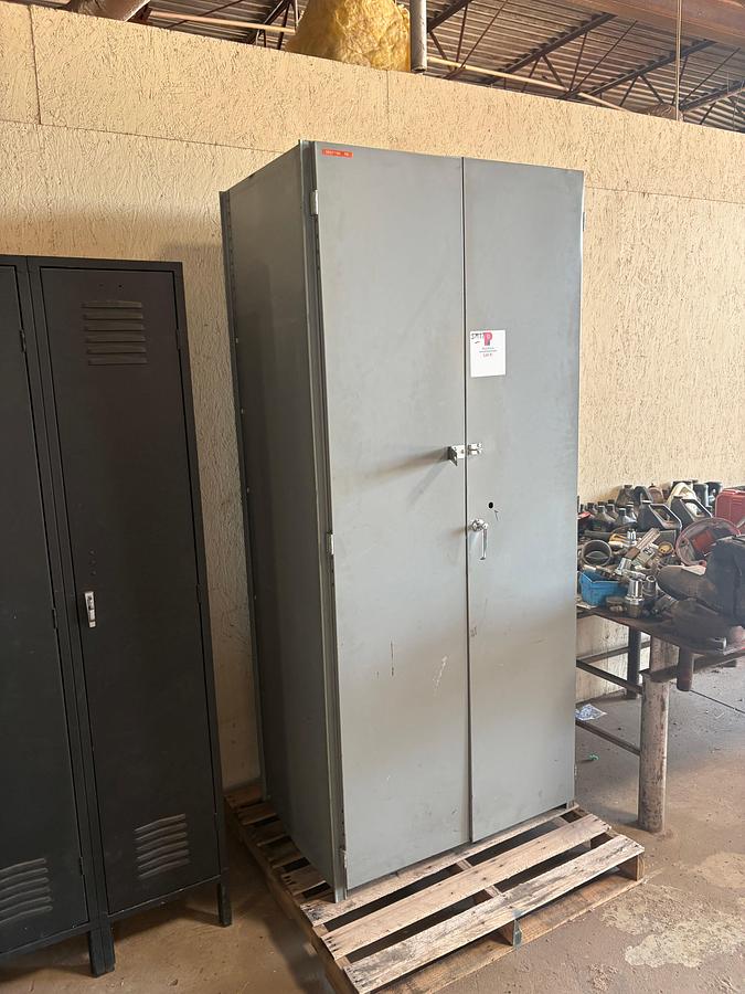 Used 39” x 26” x 84” supply cabinet