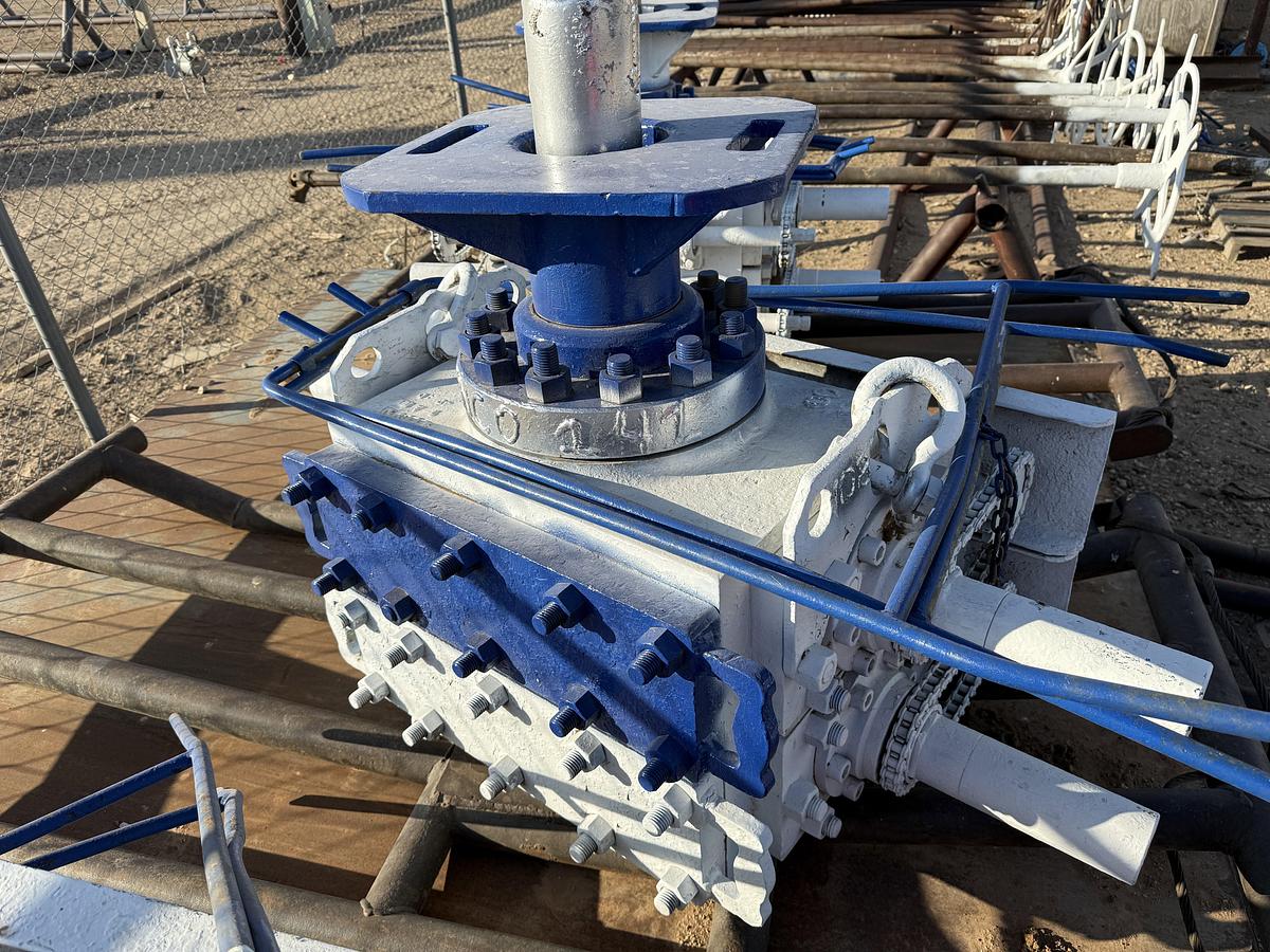 Used 6” REEDY 3M 2-7/8 DBL MANUAL BLOWOUT PREVENTER, CHARTED