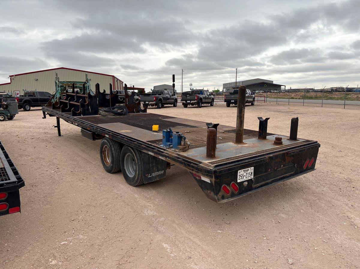 Used 2018 LAMAR TRAILERS 30’ X 102” T/A GOOSENECK TOOL TRANSPORT TRAILER