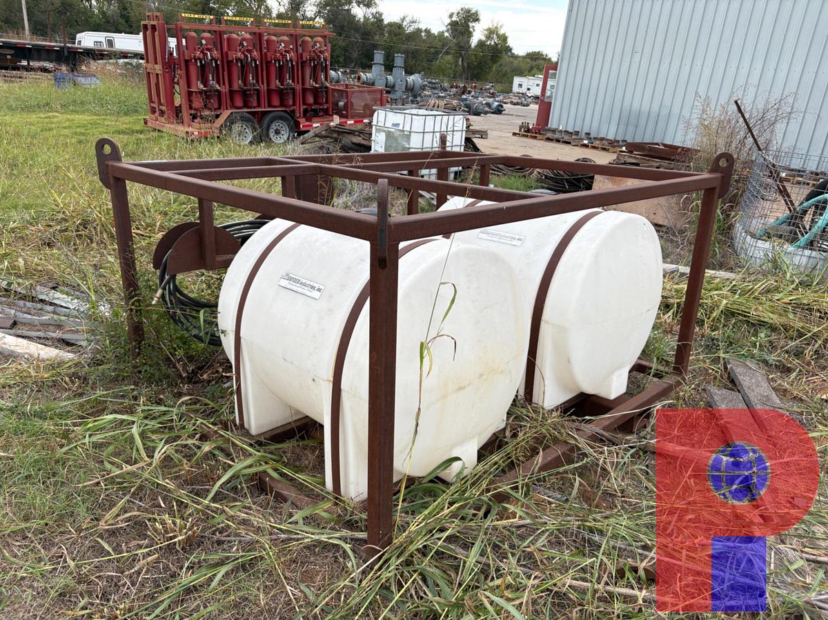 Used 8’ X 80” X 4’ PRESSURE WASH SKID