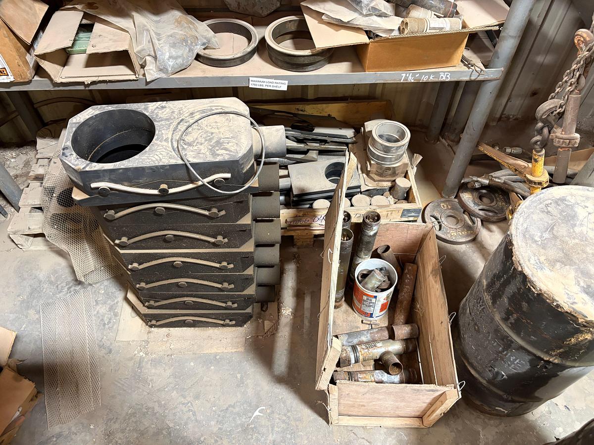 Used Lot of assorted frac valve parts