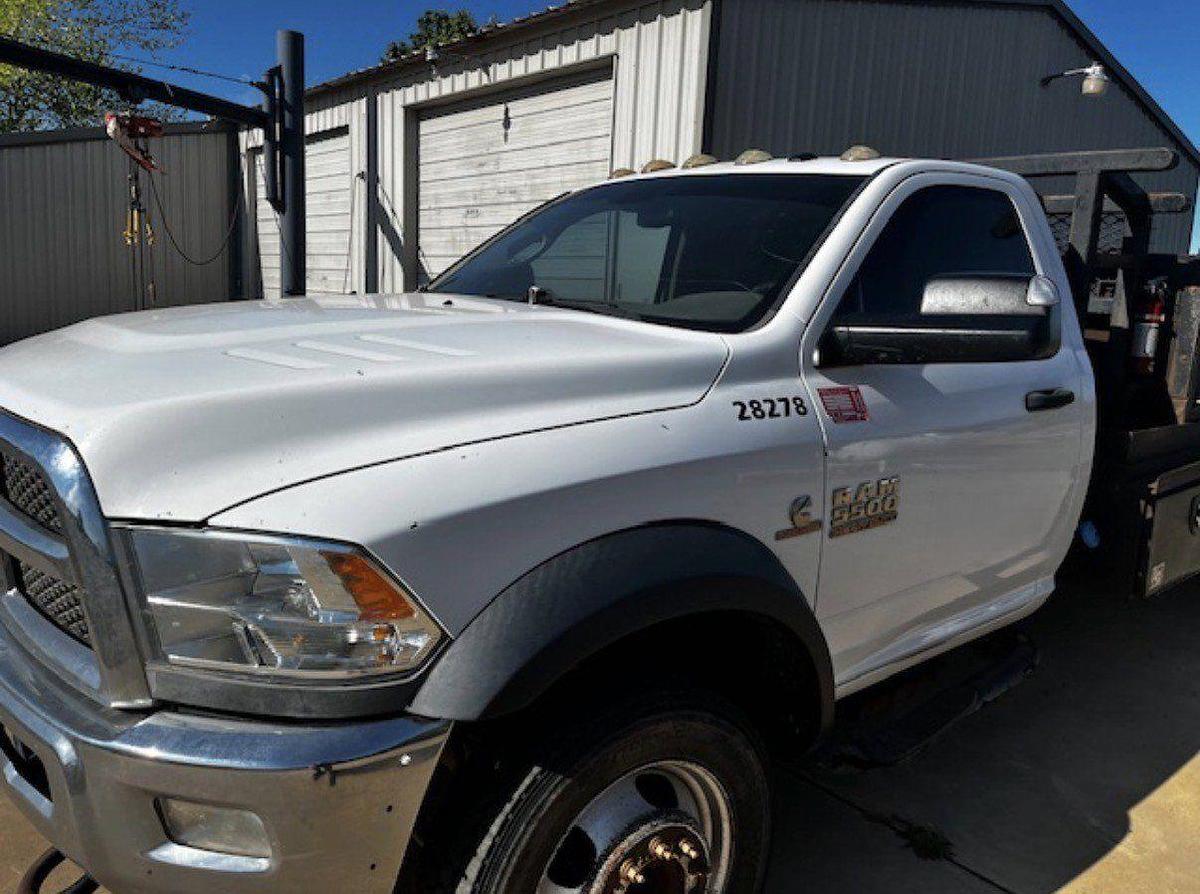 Used 2016 DODGE RAM 5500 SGL. CAB ROUSTABOUT TRUCK