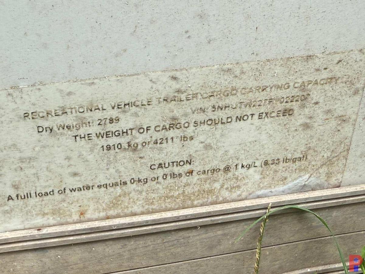 Used 2015 FOREST RIVER 12’ T/A BUMPER PULL CREW / DOGHOUSE TRAILER