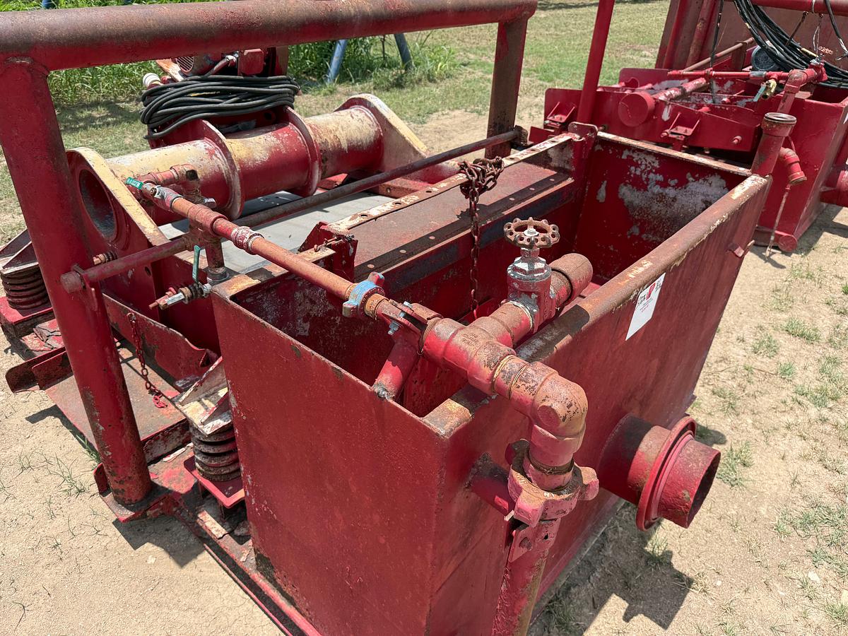Used 8’L x 5’W SHALE SHAKER W/ 5-HP ELECTRIC MOTOR
