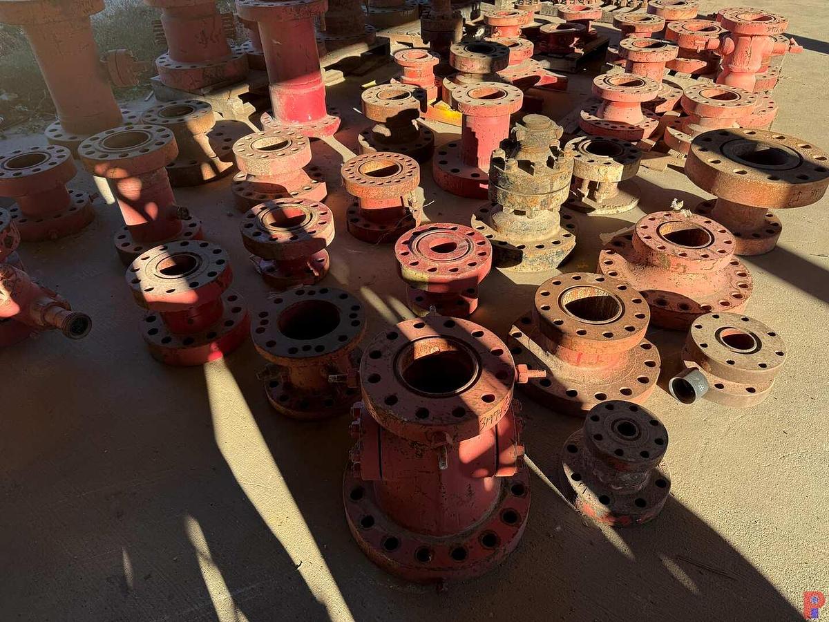Used FLOOR SECTION OF (24) 2” - 11-1/2” WELL HEAD ADAPTER SPOOLS