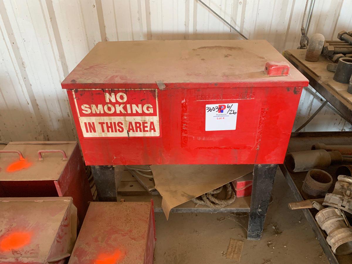 Used Parts Washing Bin