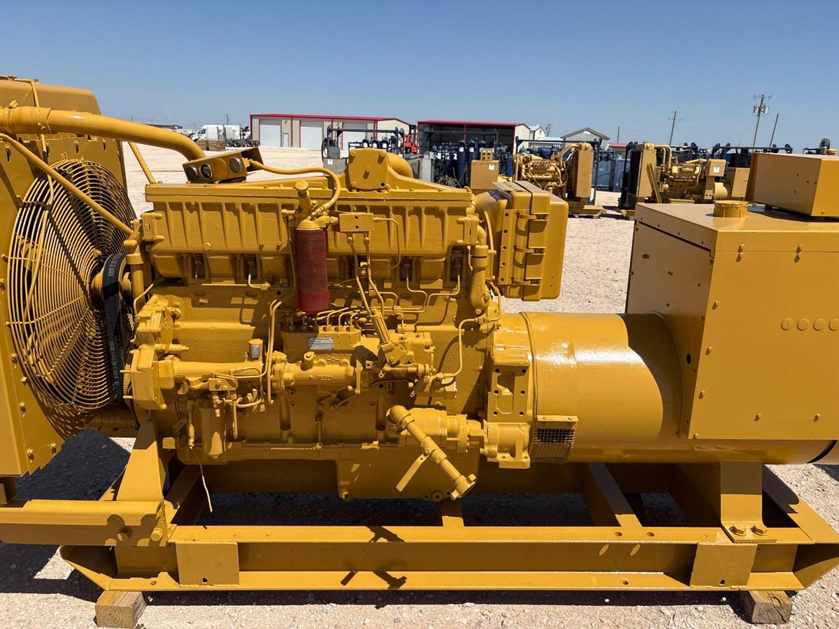 Used Cat D3406 260kw standby gen set