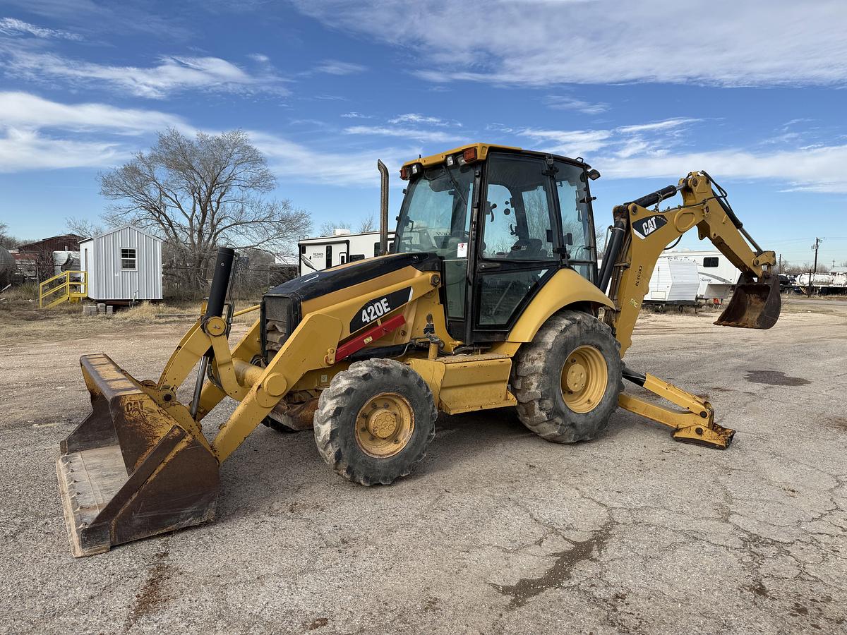 Used 2007 CATERPILLAR 420E BACKHOE LOADER