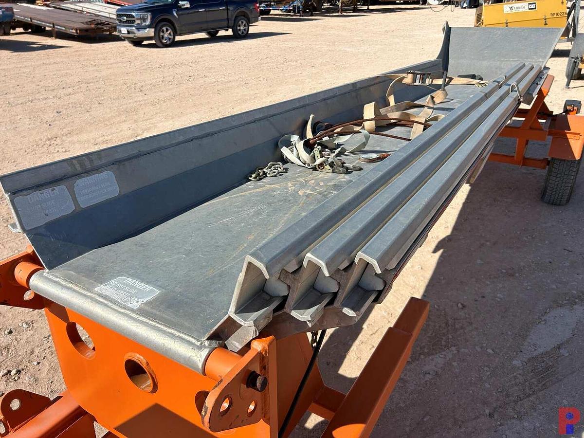 Used 40’ EXTENDABLE ALUMINUM EMERGENCY SLIDE MTD ON S/A TRAILER