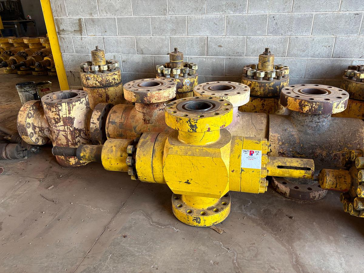 Used (15x$) 7-1/16” 10K frac valves & valve bodies