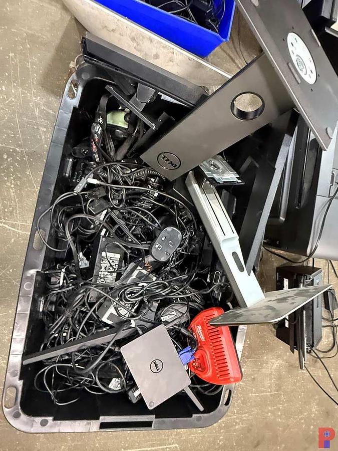 Used SYSRACKS SERVER RACK W/ TEMP SET, APC POWER SUPPLY, HP 400 PRINTER, HP 68710 PRINTER, SCAN SNAP IX500