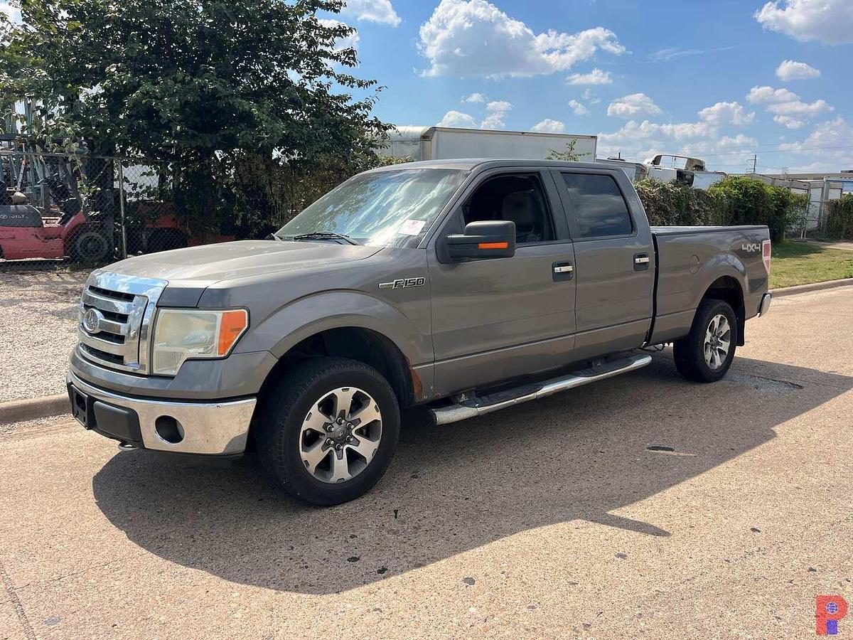 Used 2009 FORD F-150 XLT 4X4 CREW CAB PICKUP